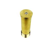 Copper Fountain Nozzle Sprays, Universal Petunia Trumpet Fountain Nozzle Multiple Sizes for Pool Pond(1.5 (Brass))