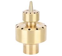 Copper Fountain Spray Nozzle, Swimming Pool Spray Head Elegant Water Feature Sprinkler Head Decorative Landscape Nozzle for Garden Ponds and Spas (1 inch dn25)