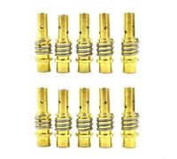 Copper Gas Nozzle Holder for 15AK MIG MAG Welding Torch, Nozzle Spring Contact Tip Holder for MB 15AK Welding Equipment, Pack of 2/5/10(10pcs)