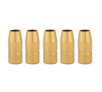 Copper Gas Nozzle Pack 5pcs 169715 Compatible with For Miller M-10 M-15 M-100 and M-150 Oxy-Acetylene Torch Units