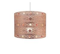 Copper Gem Moroccan Style Chandelier Ceiling Light Shade Fitting Round Universal