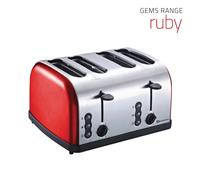 (Copper ) Gems Toaster 4 Slice Stainless Steel