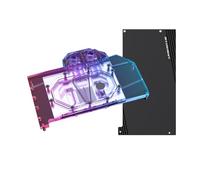 Copper GPU Water Cooling Block GPU Waterblock for PowerColor AMD Radeon RX 9070 XT 16G GDDR6 Hellhound ，for PowerColor Reaper RX 9070 XT, for PowerColor RX 9070XT Reva
