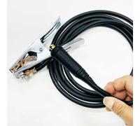 Copper Ground Wire Clamp For Welding Machine, 300A Current Capacity, 220V Rated Voltage, Plasma Clamp For MIG TIG Welding(5 meters)