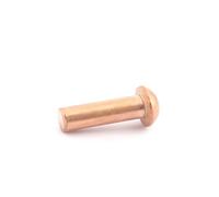 Copper Half Round Head GB867 Strike Solid Rivet M2/M2.5/M3/M4/M5/M6/M8 2/10/50 Pieces(5 * 8-20 pieces)