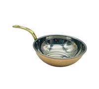 Copper Handi Pan with Handle Balti Restaurant Main Side Rice Dish Indian (Side Dish 5 inch)