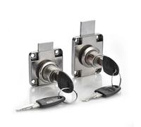 Copper Hasp Latch Home Cam Locks with 2 Keys 1Pcs(Brass 338-22)