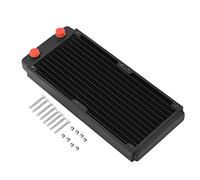 Copper Heat Sink, for PC, Performance Liquid Heat Excer with G1/4 Port, Optimized for Computer, y Equipment, Air Purifier, (240mm)