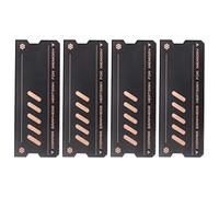 Copper Heatsink Laptop Memory Card Cooler Radiator Heat Sink Cooling Thermal Pad Hard Disk Radiators Copper Heat Sink Notebook Memory Card Hard Disk Radiator Heatsink Thermal Pads SSD Cooling