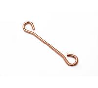 Copper Heavy Gauge Pot Rack Extension Hooks, Set of 2