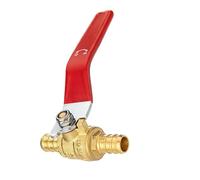 Copper Hose Barb Shut Off Ball Valves B Crimps Ball Pipe Fittings for Safe Drinking Water Systems Water Flows