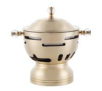 Copper Hot Pot Seafood Boiler, Self-Service Electric Pot for Small Gatherings, Environmental Friendly Design, Perfect for Cooking Seafood and Hot Dishes