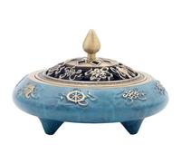 Copper Incense Burner Three-legged Carved Pan Household Indoor Tibetan Sandalwood