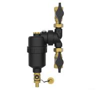 Copper Inline Magnetic Filter DN25 Heating System(DN20) | Radial screens settle impurities, removable magnetic ring, storage chamber, extends boiler life, DN20 size