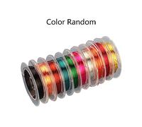 Copper Jewelry Wire 0.3-0.38mm Jewelry Beading Wire Tarnish-Resistant Bare Steel Artistic Craft Wrapping Roll