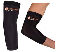 Copper Joe 2 Pack Recovery Elbow Compression Sleeve - Ultimate Copper Relief Elbow Brace for Arthritis, Golfers or Tennis Elbow and Tendonitis. Elbow Support Arm Sleeves For Men and Women (2X-Large)
