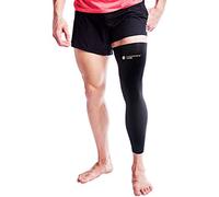 Copper Joe Full Leg Compression Sleeve - Ultimate Copper Infused, Support for Knee, Thigh, Calf, Arthritis, Running and Basketball. Single Leg Pant For Men & Women (Medium)