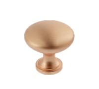 (Copper) Kitchen Cupboard Cabinet Door Drawer Round Knob Handle Terni by GTV 11 Colours