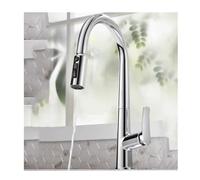 Copper Kitchen Faucet 3Way Single Handle 360° Swivel Tap for Hot Cold & Drinking Water One Hole Mixer Durable & Stylish Kitchen Sink Fixture