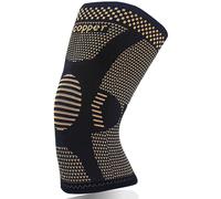JIUFENTIAN Copper Knee Support for women and men-Compression knee brace for arthritis,knee Pain Relief, Running,Ligament Injury Recovery,Meniscus Pain,Walking sports(M Single)