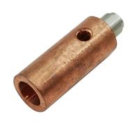 Copper Lay-In Ground Clamp, Grounding Connector for Ground Rods to Conductor and Mesh (Standard, 1)
