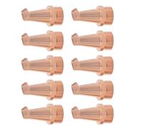 Copper M16x1 Laser Welding Nozzle, Anti-Spatter Wire Feeding Nozzles 0.8-2.0mm for Fiber Laser and Handheld Welding Tool 10 Pieces 1.6mm