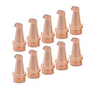 Copper M16x1 Laser Welding Nozzle Set, Wire Feed Nozzles 0.8-2.0mm Replacement for Handheld Fiber Laser Welder 10 Pieces 1.6mm