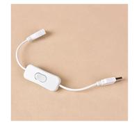 Copper Material USB Cable Male to Female Switch ON OFF Cable Toggle LED Lamp Power Line 28cm 1PC IDGTTLDF(Gold)