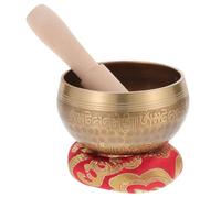 Copper Meditation Singing Bowl for Yoga and Relaxation with Rod