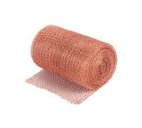 Copper Mesh Roll 12.7cm x 6m, Double Layer Knit 100% Pure Copper, Ultimate Slug and Pest Barrier for Gardens, Planters, and Vents, Eco Friendly, Rustproof, Durable Gap Filler for Home and Garden
