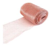 Copper Mesh Roll, Copper Wire Mesh Screen for Vents, Window Screen, Diy Grounding Mat, Art Project, Suitable for Garden House