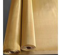 Copper Mesh Shielding, Filter Coarse Dense Mesh Radiation Protection Copper Wire Mesh Copper Mesh Rolls(Brass 30mesh)