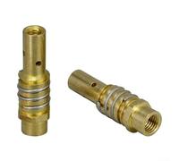 Copper MIG Welding Accessories, 24PCS MB15 Tips, Shroud Nozzle Holder Spares, Suitable for Clarke, SIP, MIG130/140/200 (0.8mm)