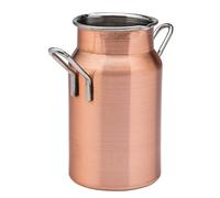 Utopia Copper Milk Churn 5oz / 140ml - Set of 6 - Milk Pourer, Cream Server, Tableware