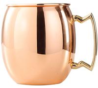 Copper Moscow Mule Mug Brass Handle