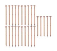 Copper Nails, 3-Inch Solid Copper Stump Removal Spikes for Effective Tree Root Killing and Gardening, Non-Disturbing Solution for Unwanted Vegetation Control