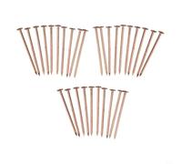 Copper Nails for Tree Stump Removal, 65mm and 75mm Large Tree Root Killing Spikes, 20 to 50 PCS for Gardening and Landscaping(B)