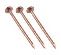 Copper Nails for Tree Stump Removal, 65mm and 75mm Large Tree Root Killing Spikes, 20 to 50 PCS for Gardening and Landscaping(A)