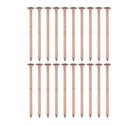 Copper Nails for Tree Stump Removal, 65mm and 75mm Solid Copper Root Killing Spikes, for Garden Tree Stump Elimination and Control(A)