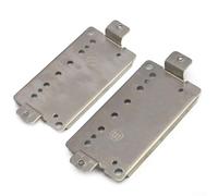 Copper Nickel Alloy Base Plate Kit 2 PCS for Humbucker Pickups Neck 50mm Bridge 52mm Mounting for Electric Guitar Builders (Each one)