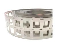 Copper Nickel Strip Power Lithium 1M 0.15 * 25.5 * 18.5mm 2P/3P/4P/5P/6P Nickel Strip Lithium Batterys Nickel Strips For 18650 Batterys Pack Spot Welding Nickel Belt(4P 0.15x62.5,2M)