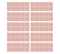 Copper Pad Heatsink Kit, Thermal CPU Cooler for VGA VRAM RAM GPU IC Chips, Quick - Cooling Copper Heat Sink Shim Set, 100pcs 15x15mm, Compatible with Graphics Cards and Development (0.3mm)