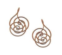 Copper Palm Ring Reiki Spiral Hand Rings for Meditation & Energy Healing, Handmade Copper Cuffs for Crystal Work, Manifestation, And Chakra Balancing, Meditation Gift for Women & Men (2PC)