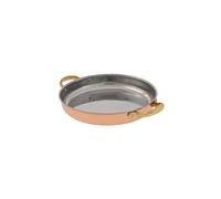 Copper pan, copper frying pan, copper frypan - with handles, 32 сm