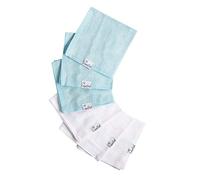 Copper Pearl 6 Soft Baby Bath Washcloths Premium Large Soft "Sonny"