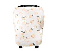 Copper Pearl Baby Car Seat Cover Canopy and Nursing Cover Multi-Use Stretchy 5 in 1 Gift "Caroline"