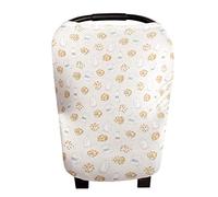 Copper Pearl Baby Car Seat Cover Canopy and Nursing Cover Multi-Use Stretchy 5 in 1 Gift "Chip"