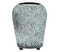 Copper Pearl Baby Car Seat Cover Canopy and Nursing Cover Multi-Use Stretchy 5 in 1 Gift "Topaz"