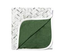 Copper Pearl Large Premium Knit Baby 3 Layer Stretchy Quilt Blanket "Alta"