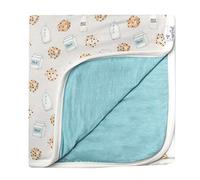 Copper Pearl Large Premium Knit Baby 3 Layer Stretchy Quilt Blanket "Chip"